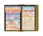 WhiteCoat Clipboard® - Tactical Brown Anesthesia Edition